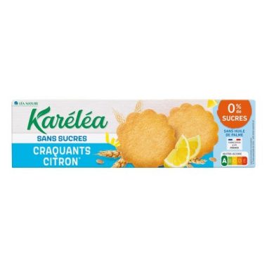 Biscuits citron sans sucres