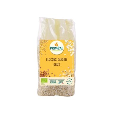 Primeal Flocons d’Avoine Gros 500g