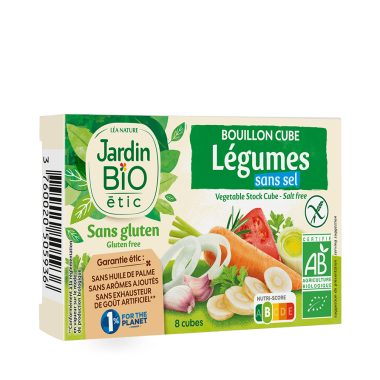Jardin Bio Bouillon Cube Légumes