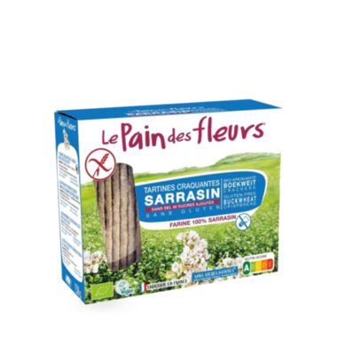 Le Pain des Fleurs Tartines Craquantes au Sarrasin