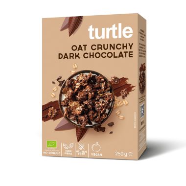 Turtle Crunchy Avoine Chocolat sans Gluten 250G