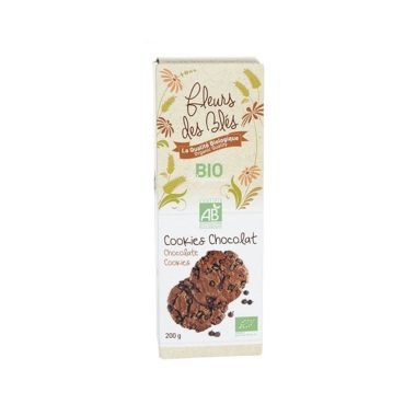 Biscuits Cookies Chocolat - Fleurs De Blés - Paquet 200g