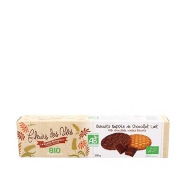Fleurs des Blés Biscuits Nappés de Chocolat au Lait 200G
